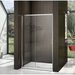 Боковая стенка Bas Latte SP-90-C-WE 90 см алюминий/прозрачное - фото 2