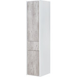 Пенал подвесной ROCA Ronda 32 см левый ZRU9303005, бетон/белый глянец - фото 