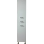 Пенал напольный Стиль Модерн 40 см R, б/к, белый - фото 