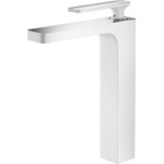 Смеситель для раковины высокий Timo Torne 4311/00-16F, хром/белый - фото 