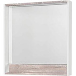 Тумба подвесная с раковиной Акватон Капри 80 см 1A2302K1KPDA0, белый/бетон пайн - фото 2