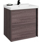 Зеркало-шкаф Акватон Стоун 60 см 1A231502SXC80, грецкий орех - фото 2