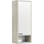 Тумба подвесная с раковиной Акватон Флай 60 см 1A2373K0FAX10, белый/дуб крафт - фото 3