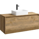 Зеркало-шкаф Aqwella 5 Stars Mobi 120 см MOB0412/MOB0717DB, дуб балтийский - фото 2