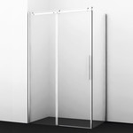 Душевое ограждение WasserKraft Dinkel 120х80 см 58R06, хром/прозрачное - фото 