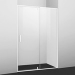 Душевая дверь WasserKraft Neime 90 см 19P04, белый/прозрачное - фото 