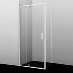 Душевое ограждение WasserKraft Neime 90х100 см 19P18, белый/прозрачное - фото 