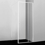 Душевое ограждение WasserKraft Rhin 100х100 см 44S19, белый/прозрачное - фото 
