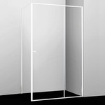 Душевое ограждение WasserKraft Rhin 120х100 см 44S10, белый/прозрачное - фото 