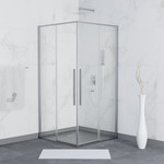 Душевое ограждение RGW SV-31 80х80 см 32323188-11, хром/прозрачное - фото 