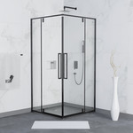 Душевое ограждение RGW SV-33B 100х100 см 06323300-14, черный/прозрачное - фото 