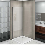 Боковая стенка Bas Infinity SP-70-G-CH 70 см хром/матовое - фото 