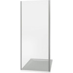 Душевая дверь Bas Saturn WTW-110-C-CH 110 см L/R, хром/прозрачное - фото 2