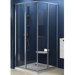 Душевое ограждение Ravak Supernova SRV2-S+SRV2-S 90x90 см 14V70UO2ZG сатин/матовое - фото 