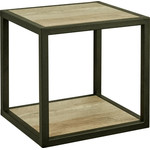 Зеркало Акватон Лофт Фабрик 50 см 1A242502LTDU0, дуб эндгрейн - фото 5