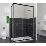 Душевое ограждение RGW CL-44B 120х90 см 32094492-14, черный/прозрачное - фото 