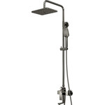 Душевая стойка WasserKraft Wiese A18401, оружейная сталь - фото 
