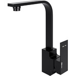 Смеситель для ванны WasserKraft Abens 2001, черный - фото 3