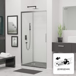 Душевая дверь RGW LE-12 100 см 34121210-11, хром/прозрачное - фото 