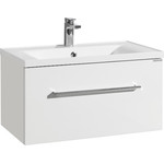 Тумба подвесная с раковиной Акватон Мадрид 80 см 1A1268K6MA010, белый - фото 