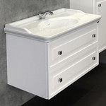 Пенал подвесной Comforty Феррара 40 см, белый - фото 4