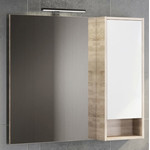 Тумба подвесная с раковиной Comforty Гамбург 90 см, дуб сонома - фото 2