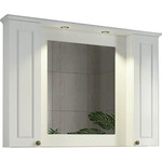 Зеркало-шкаф Comforty Палермо 120 см, белый - фото 