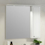 Пенал напольный Comforty Сочи 35 см, белый - фото 3