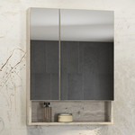 Тумба подвесная с раковиной Comforty Парма 60 см, дуб дымчатый - фото 2