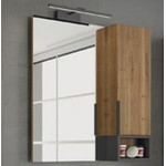 Тумба подвесная с раковиной Comforty Штутгарт 75 см, дуб тёмно-коричневый - фото 2