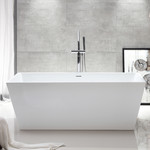 Ванна отдельностоящая Abber AB9224-1.5 150x80 см, Размер - мм: 1500х800 - фото 