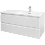 Тумба подвесная с раковиной Jacob Delafon Madeleine 100 см R EB2055-J5, белый - фото 