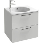 Тумба подвесная с раковиной Jacob Delafon Odeon Rive Gauche 60 см EB2520-R9-N18, белый - фото 