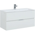 Пенал подвесной Aquanet Алвита 35 см 235359, белый - фото 4