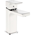 Смеситель для раковины E.C.A. Tiera 104808989EX, белый/хром - фото 