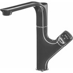 Смеситель для раковины высокий E.C.A. Myra 104508984EX, черный - фото 3