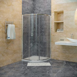 Душевое ограждение RGW HO-51 100х100 см 03065100-11 (стекло 8 мм), хром/прозрачное - фото 