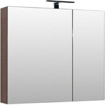 Тумба подвесная с раковиной Aquanet Нью-Йорк 100 см 203949, орех - фото 2