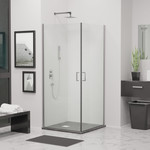 Душевое ограждение RGW LE-30 80х80 см 06123008-11, хром/прозрачное - фото 