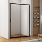 Душевая дверь Aquanet Pleasure AE60-N-120H200U-BT 120 см (стекло 8 мм), чёрный/прозрачное - фото 