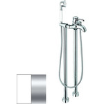 Смеситель для ванны Emmevi Tiffany BC600128, белый/хром - фото 