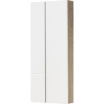 Тумба подвесная со столешницей Акватон Мишель 100 см 1A244101MIX40, белый софт/дуб эндгрейн (столешница ДСП) - фото 3