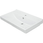 Раковина врезная на столешницу Sanita Luxe Fest WB.FN/Fest/80-C/WHT.G/S1 80 см - фото 