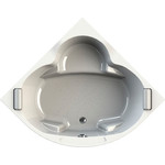 Ванна акриловая Радомир Сорренто 140x140 см (в комплекте каркас и сифон), Размер - мм: 1400х1400 - фото 