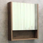 Тумба напольная с раковиной Comforty Марио 60 см, дуб тёмный - фото 2