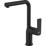 Смеситель для кухни Lemark Ursus LM7205BL, черный - фото 