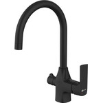 Смеситель для раковины Lemark Ursus LM7206BL, черный - фото 4