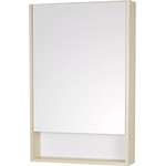 Тумба подвесная с раковиной Акватон Сканди 55 см 1A2517K0SDB20, белый/дуб верона - фото 2