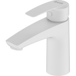 Смеситель для раковины Iddis Ray RAYWT00i01, белый матовый - фото 