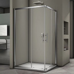 Душевое ограждение Veconi Rovigo 120х80 см RV30-12080PR-01-19C3, хром/прозрачное - фото 